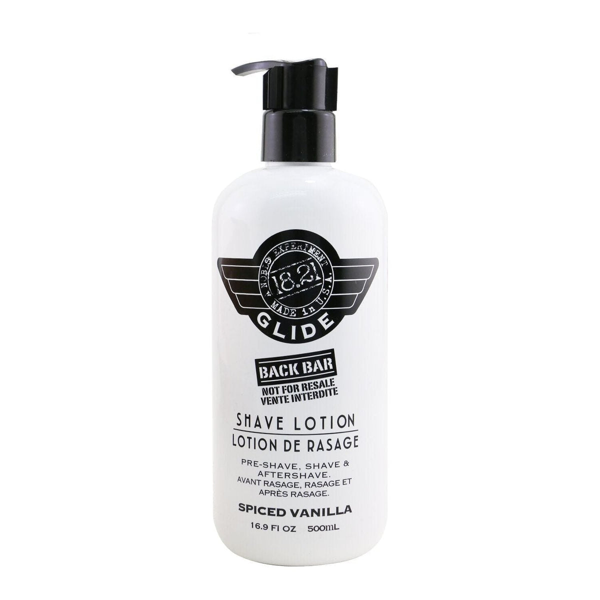 18.21 Man Made Man Made Shaving Glide Spiced Vanilla 16.9 Oz