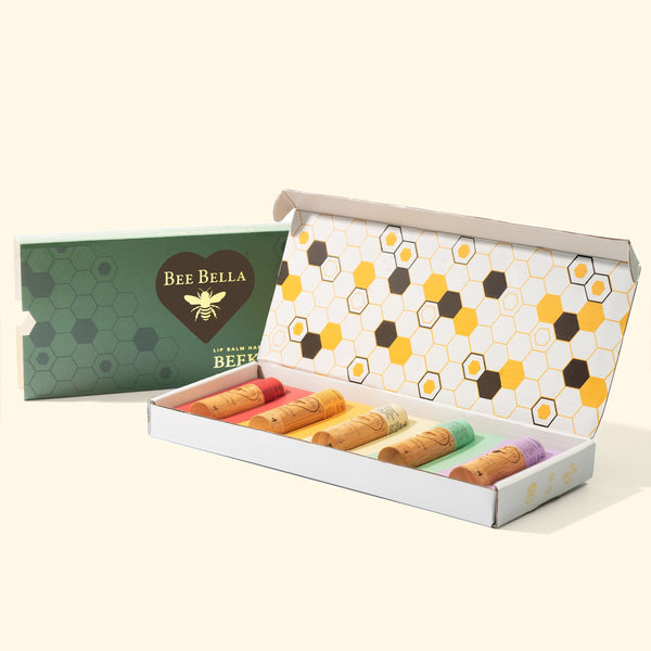 Bee Bella Variety 5 Pack lip balm gift box