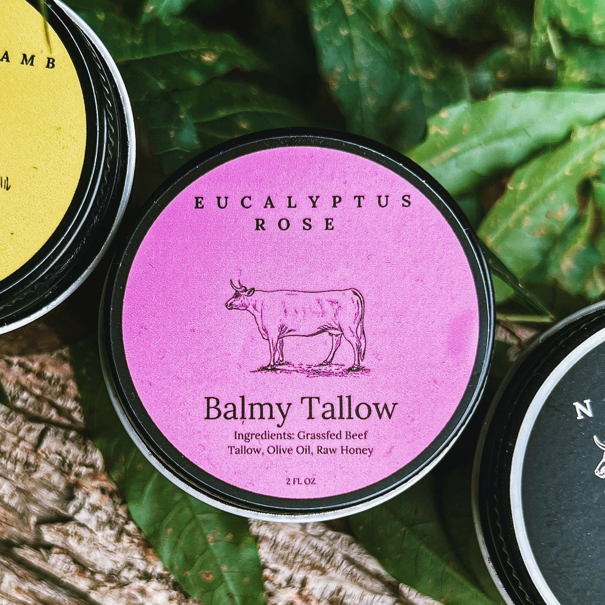 Eucalyptus Rose Tallow Balm (4 oz)