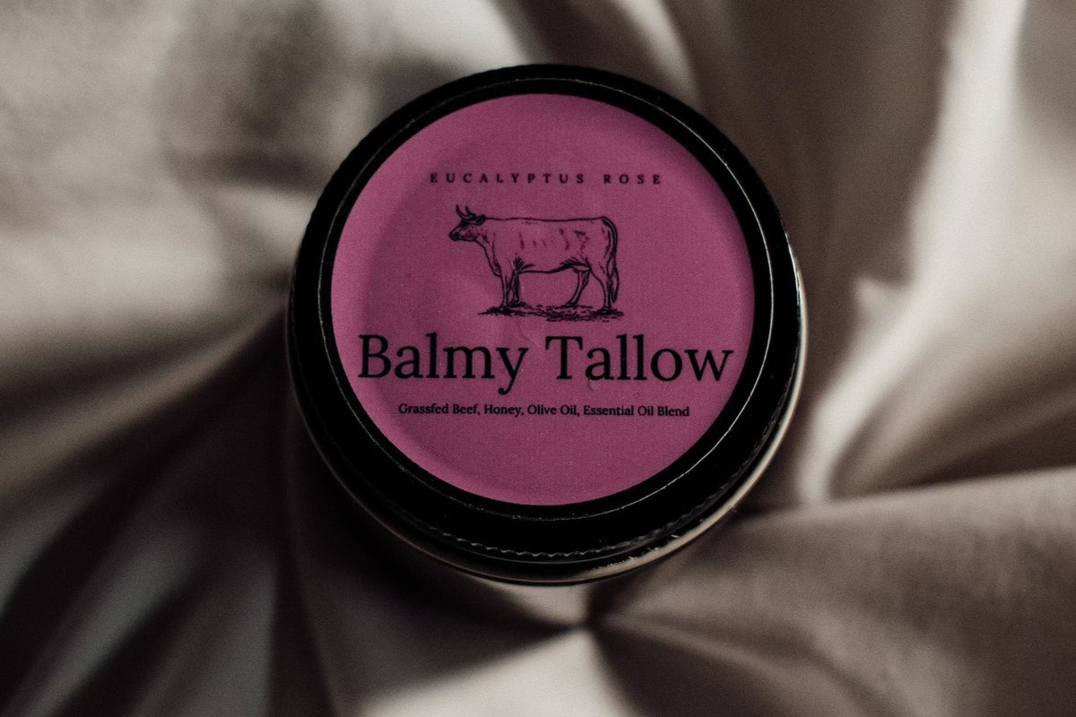 Eucalyptus Rose Tallow Balm (4 oz)