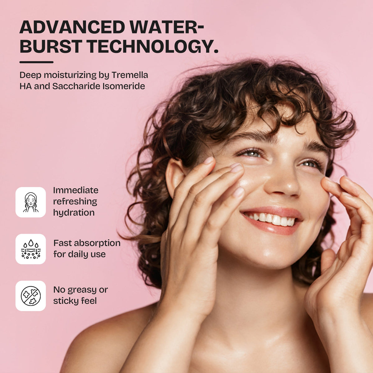 Natural Embrace Tremella Exoshield+ 3-in-1 | Hydrating Lift Serum, Exosome Glow Booster & Glass Skin Primer For sensitive and normal skins