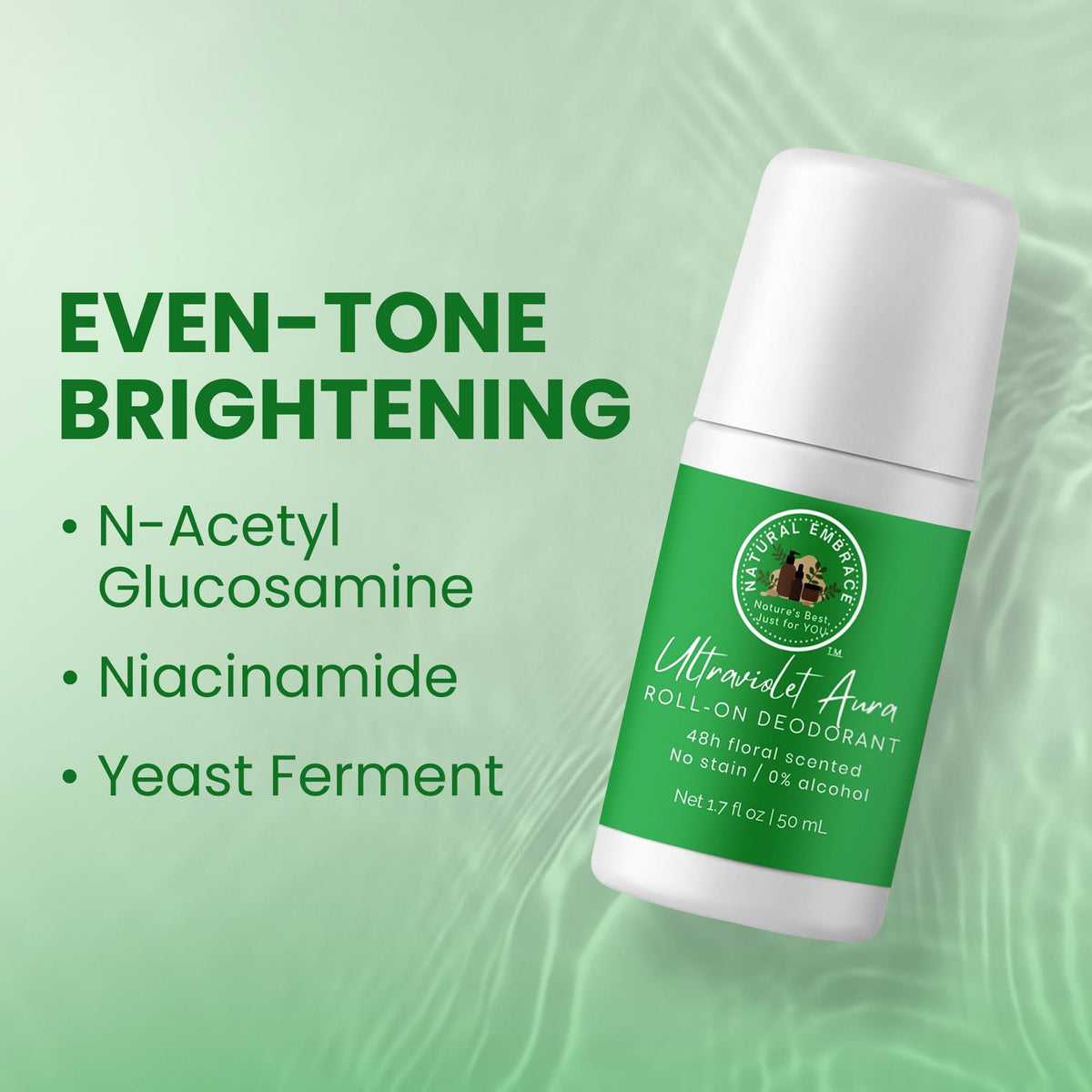 Natural Deodorant for Men and Women ULTRAVIOLET AURA 50 mL