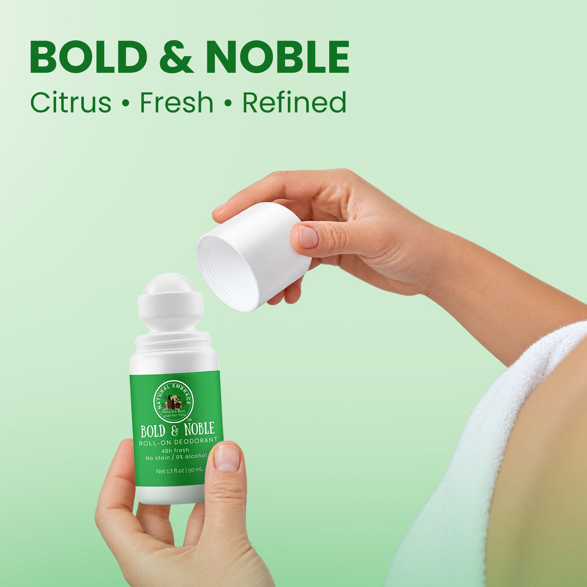 Natural Embrace Roll-on Deodorant BOLD & NOBLE 50 ml
